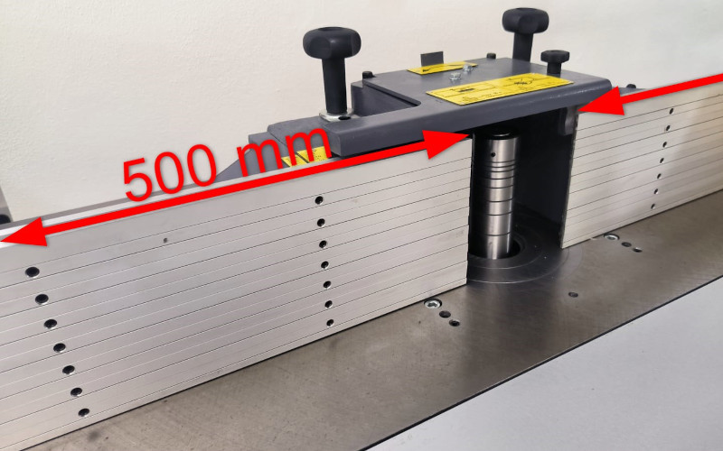 Kombinovaný dřevoobráběcí stroje formátovací pila se spodní frézkou NIKMANN SF3 s formátovacím stolem 2300 mm